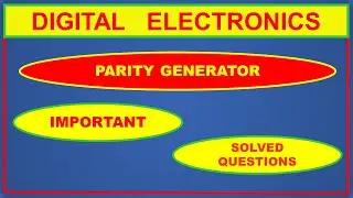 IMPORTANT QUESTIONS ON PARITY GENERATOR