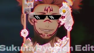 Sukuna Ryomen Hindi [AMV/EDIT]  I Badness Edit 🔥😈 #jujutsukaisen #sukunaryomenedit #animeedit