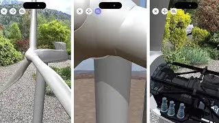 Wind Turbine in Augmented Reality