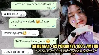 GOMBALAN maut buat gebetan ||chat wa romantis paling baper || chat PDKT