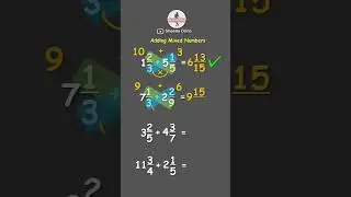 How to Add Mixed Numbers? Easy Tutorial!  