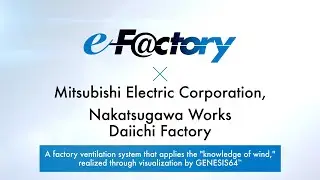 In factory ventilation system visualized by GENESIS64™