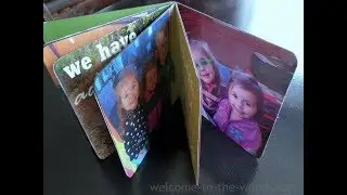 DIY Photo Board Book With Mod Podge