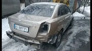 Покраска поварка Бежева Лачетти частина 2