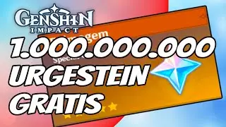 1,000,000,000 Urgestein GRATIS | Genshin Impact Deutsch | Lotterie Event | Guide | Tipps