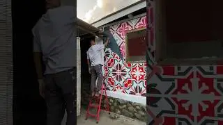 Mural Dalam Rangka Hari Kemerdekaan Indonesia yang ke 79 #mural #melukis #hutri #menggambar #art