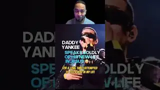 🗣️Daddy Yankee REALLY said this LIVE😳🤯 #jesus #religion #shorts #christianshorts #daddyyankee