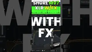 SHURE MV7 vs. SHURE SM7B 🔥🎤 SOUND TEST USB & XLR, Raw & w/Plugins #microphone #sm7b #shure #shorts