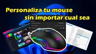🫨 Software para cualquier mouse 👍 🥳 tutorial de uso y personalización