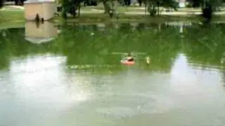 RC Helicopter FISHING!  Dave tries hand at 