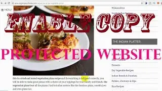 How to Enable Copy Paste in Restricted Websites Using Google Chrome|Copy Text