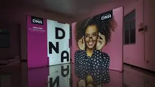 Infinity DNA Pro Lightbox Trade Show Displays by youHUGE.com