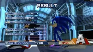 Krillin and Gohan accomplishes another coop speedrun on Sonic 06