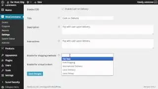 How to Setup Cash on Delivery Payments in WooCommerce