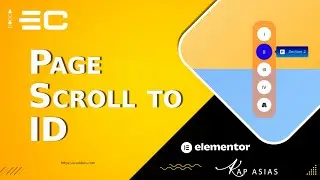 Page Scroll to ID in Elementor | Smooth Scrolling Widget Tutorial (One Page Website)