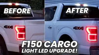 Installing LED Cargo Lights and Third Brake Light on my F150!