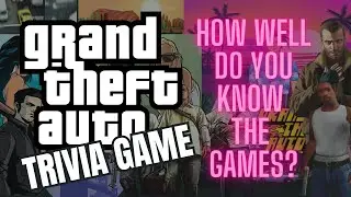 GTA trivia game: How well do you know the gta games?... something to do while we wait on GTA 6 😅😬