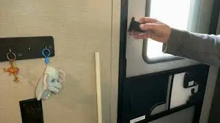 RV Screen Door Handle Jig