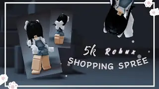 5K ROBUX SHOPPING SPREE!! ~ watch me spend my robux🤑 ~