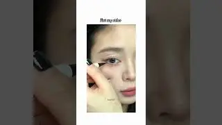 Easy eyeliner tutorial for beginners✨💖🌸🌷 #shortsvideo #viral #ytshorts #shortvideo #youtubeshorts