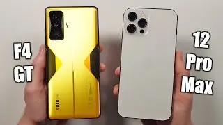Poco F4 GT vs iPhone 12 Pro Max 🔥 Speed Test