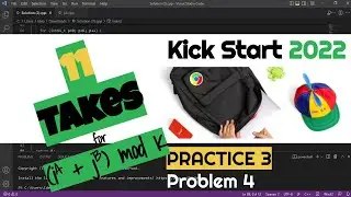 [PS3/P4] Google Kickstart 2022 Practice Session 3, Problem 4 - Solve 'Sherlock & Watson Gym Secrets'