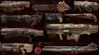 all guns DOOM II mod D4Tv2.5