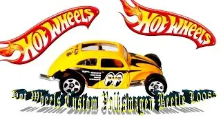 Hot Wheels Custom Volkswagen Beetle L0085 Хотвилс Фольксваген