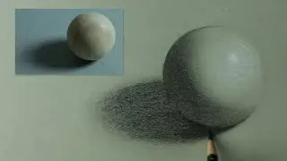 FREE Drawing Basics Course (17/17) - Shading a Sphere on Toned Paper