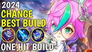 CHANGE BEST BUILD 2024 | TOP 1 GLOBAL CHANGE BUILD AND EMBLEM | CHANGE ASPIRANT SKIN GAMEPLAY