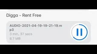 Digga D - Rent Free #Preview 🔥🔵