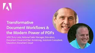 Transformative Document Workflows | Modern Power of PDFs | Adobe Acrobat