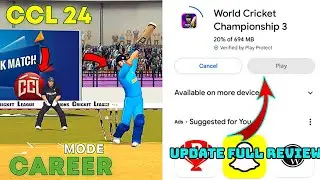 WCC3 New Update Release | NPL Free in Wcc3 Game | CCL 24 GAME DOWNLOAD | DREAM CRICKET 2024