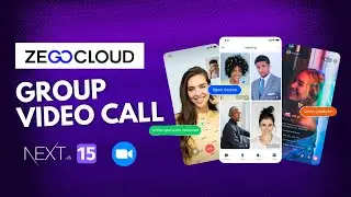Next.js 15 Video & Audio Call App Tutorial with ZEGOCLOUD Integration