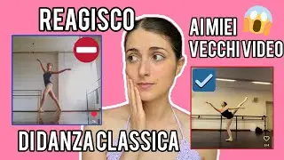 ballerina professionista REAGISCE ai suoi VIDEO da piccolina🩰 COLLO DEL PIEDE FINTO?😱