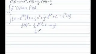 Calclus find a particular solution of differential equation given initial conditions