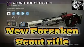 Solo Nightfall using New Forsaken gun ( Wrong Side of Right )