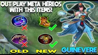 OUTPLAY EVERY HERO WITH THIS BEST BUILD GUINEVERE | TOP1 GLOBAL GUINEVERE | MLBB