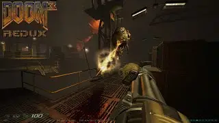 DOOM 3 Redux 20th Anniversary Edition [dhewm3, Realistic Weapons, EAX] - Caverns Area 1 | 4K/60