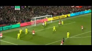 Goal Ibrahimovic Manchester United 1- 1 Liverpool