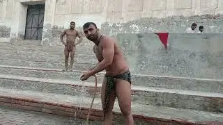 shan pehlwan new bath video after training session # motivating #viralvidei