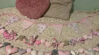 Handmade Bunting/Fabric Garlands
