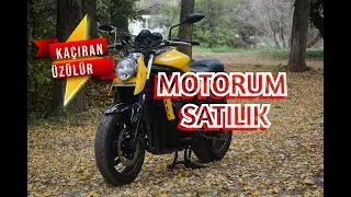 MOTORUMU SATIYORUM - 1000CC CAFERACER - KAÇIRAN ÜZÜLÜR