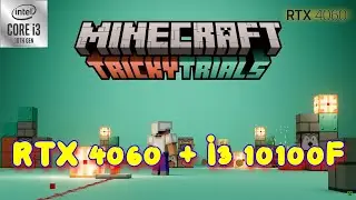 Minecraft 1.21 Vanilla RTX 4060 + i3 10100F 1080p Benchmark