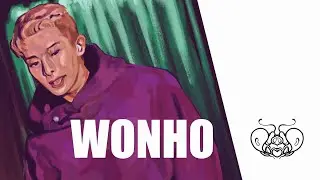 lessriot draws fanart | Wonho Timelapse