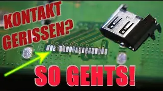 PS4 HDMI Port reparieren überbrücken (Jumper / Brücke Löten) - Playstation 4