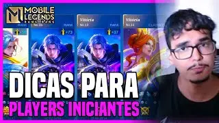 DICAS PARA QUEM ACABOU DE BAIXAR ML E É INICIANTE EM 2024 | BANGAS ACADEMY 2024 #1 | MLBB