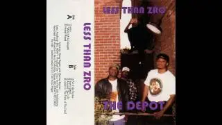 LESS THAN ZRO - NICKLE PLATED (SAGINAW, MI 1994) G-FUNK TAPE ONLY
