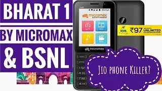 Bharat 1| Micromax Bharat 1 4G Feature Phone | Jio Phone Killer Or Not?