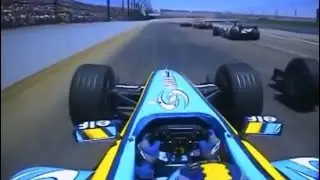 USA 2004: Great race start by Fernando Alonso in his Renault! 😳😍